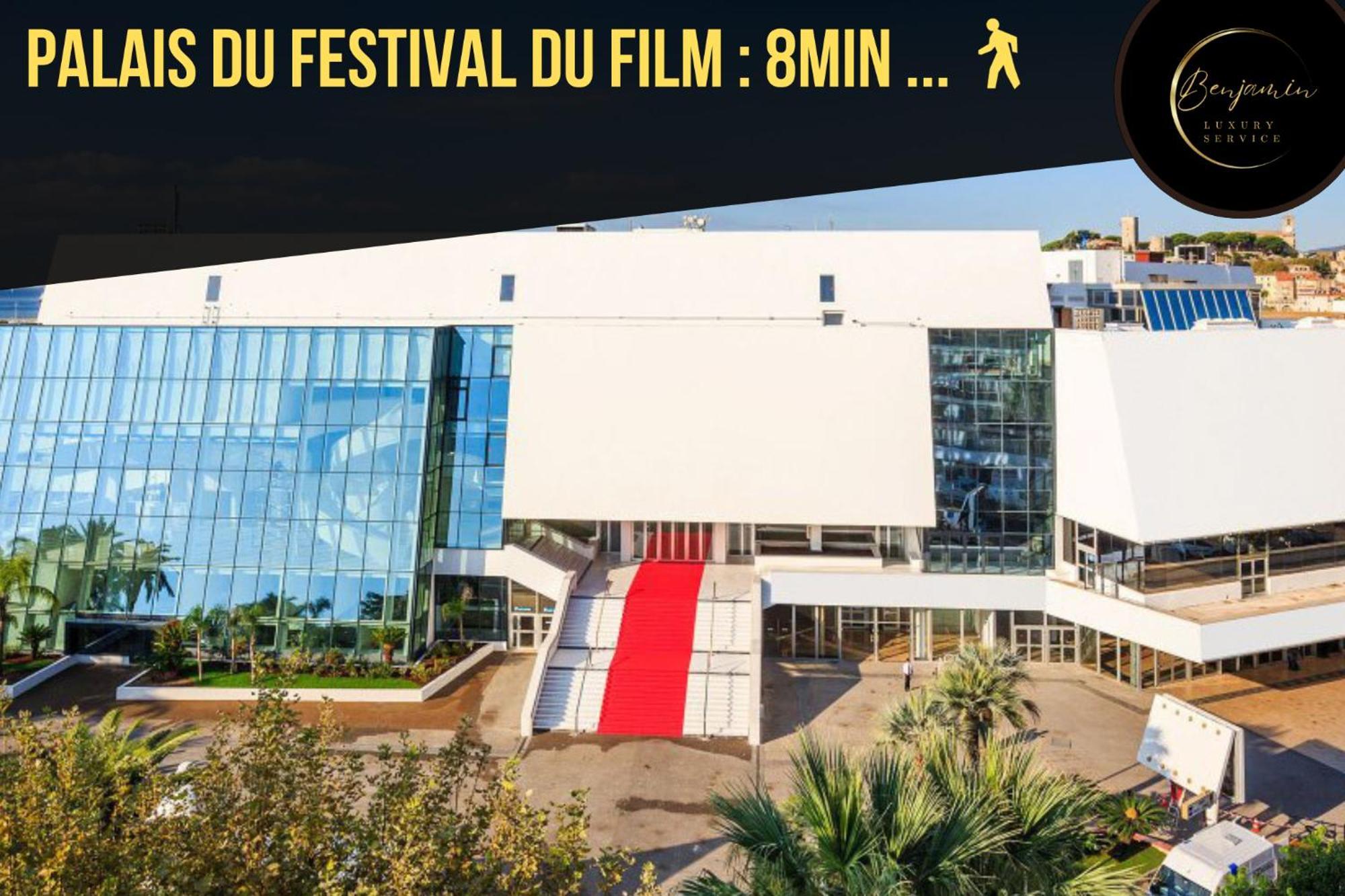 Suite Riviera - Sea View - Clim - 50M Plage - Residence De Standing - Spacieux 180 M2 - Parking Cannes Exterior photo